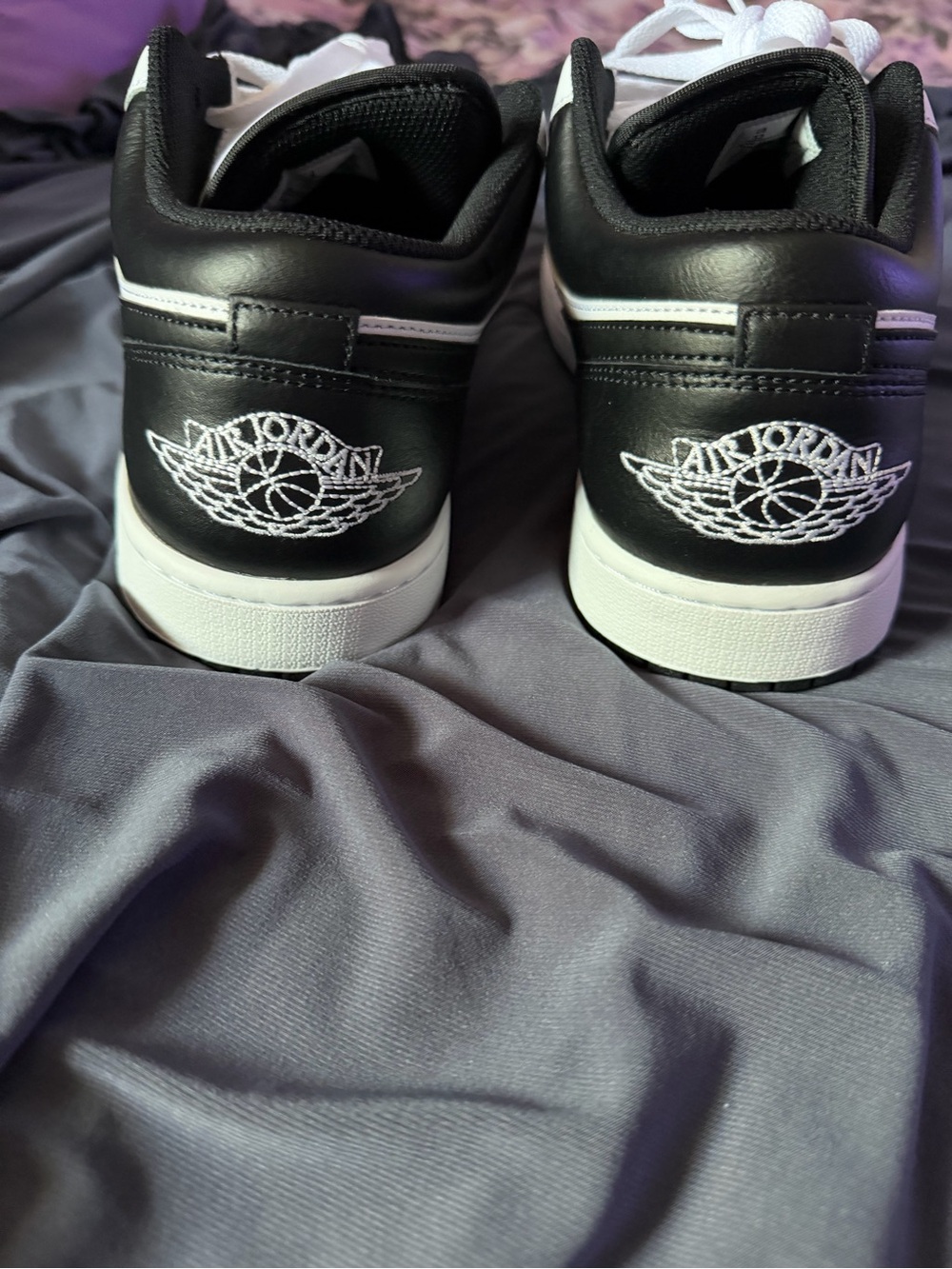 Nike Air Jordan Low-Top Sneakers in White and Black men’s size 12 new no box - Picture 7 of 8